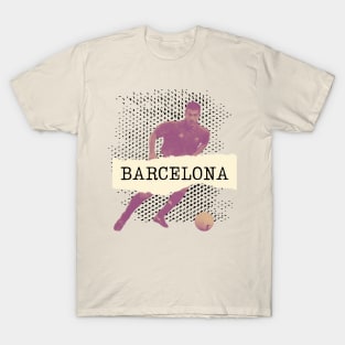 Pep Guardiola Barcelona 90s Nostalgia T-Shirt